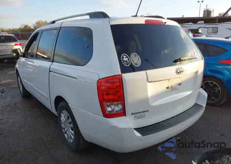 2012 Kia Sedona Lx z USA, uszkodzony, nr VIN KNDMG4C77C6488734